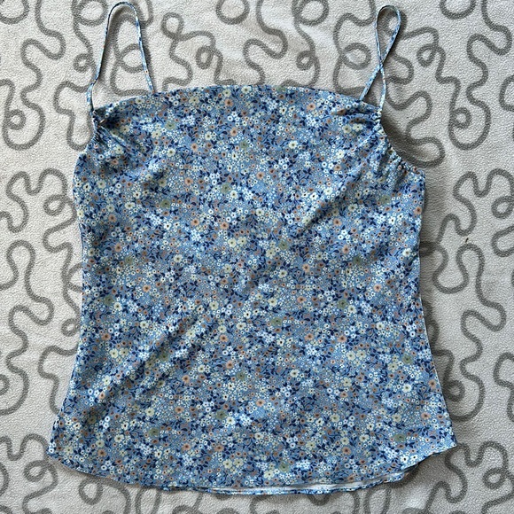 Aritzia Wilfred Floral Allusion Camisole Tank - Picture 4 of 6